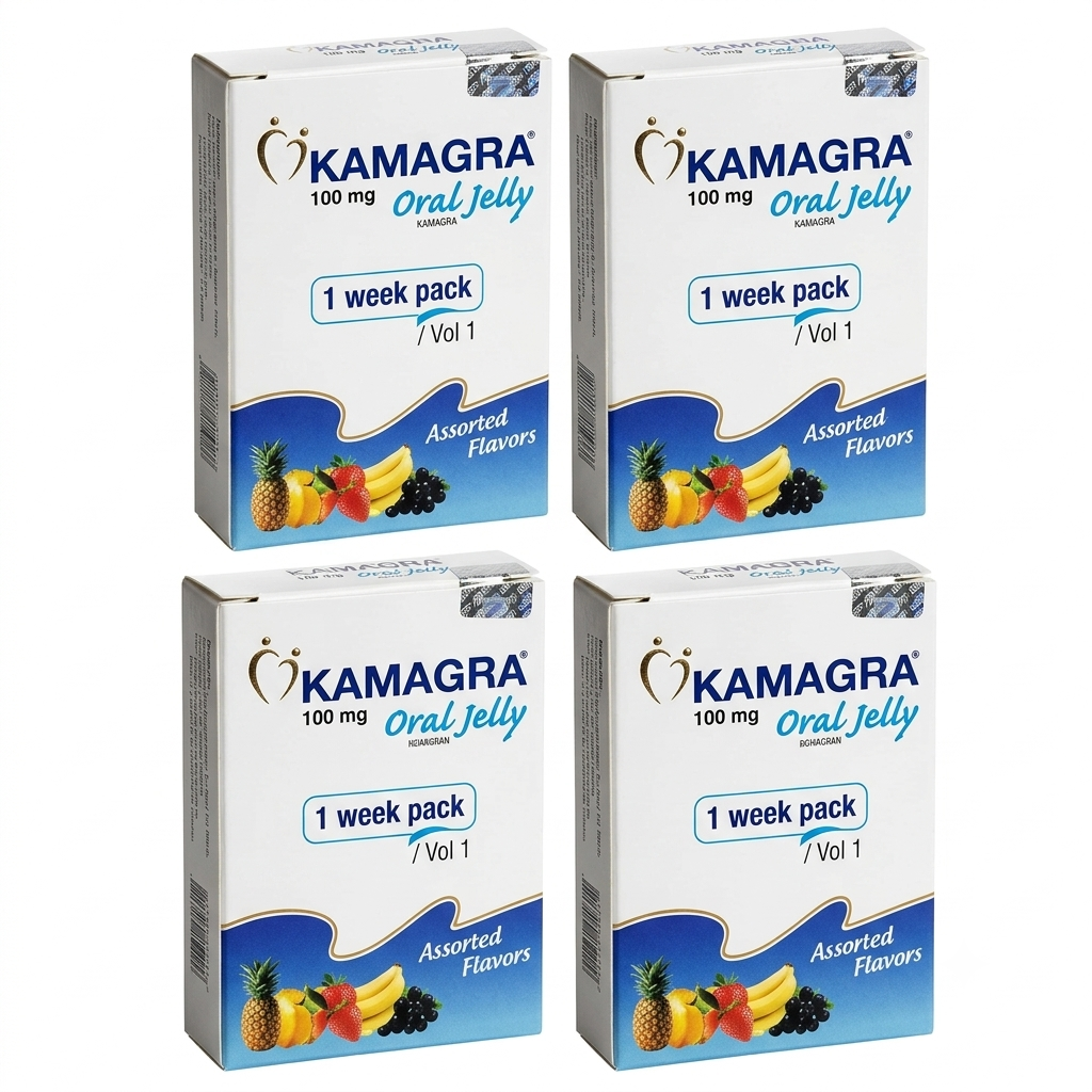 Kamagra Oral Jelly 4 pack